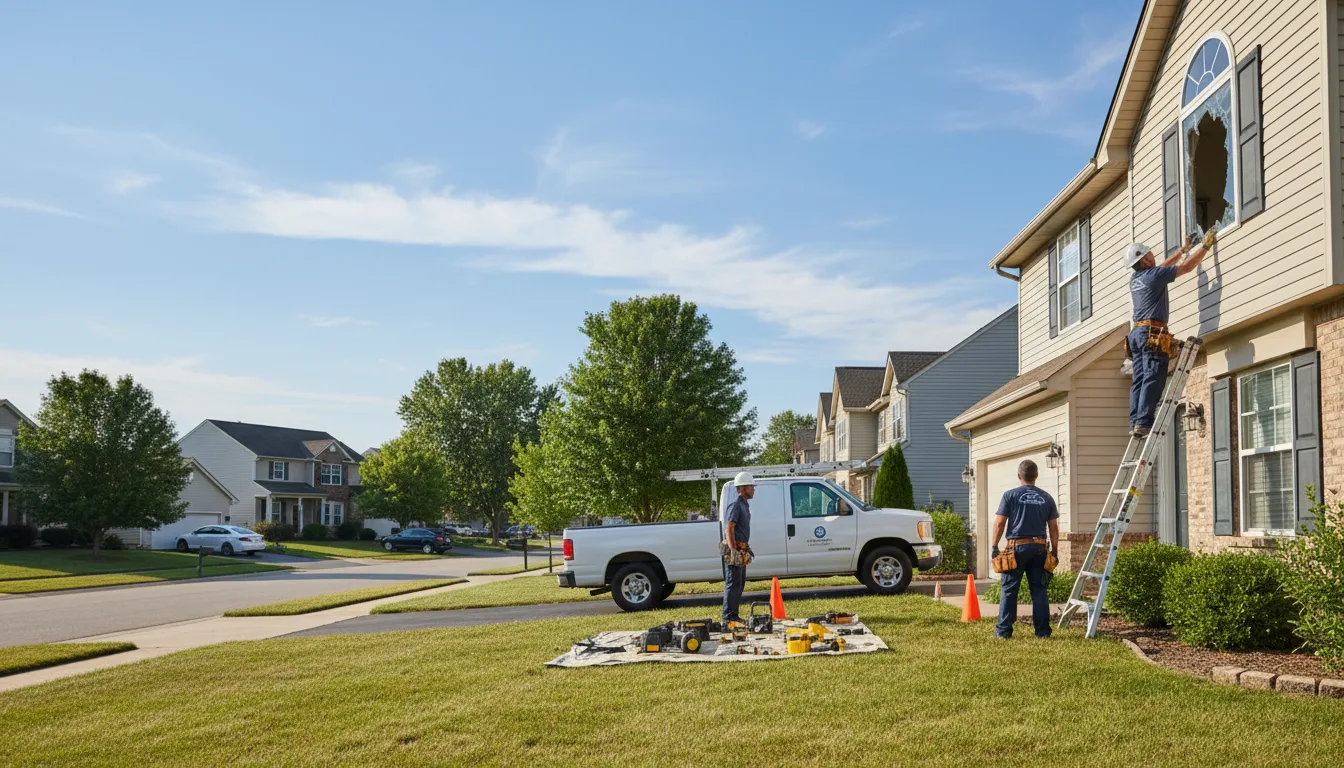 Expert window installer providing residential service in Bimble, KY